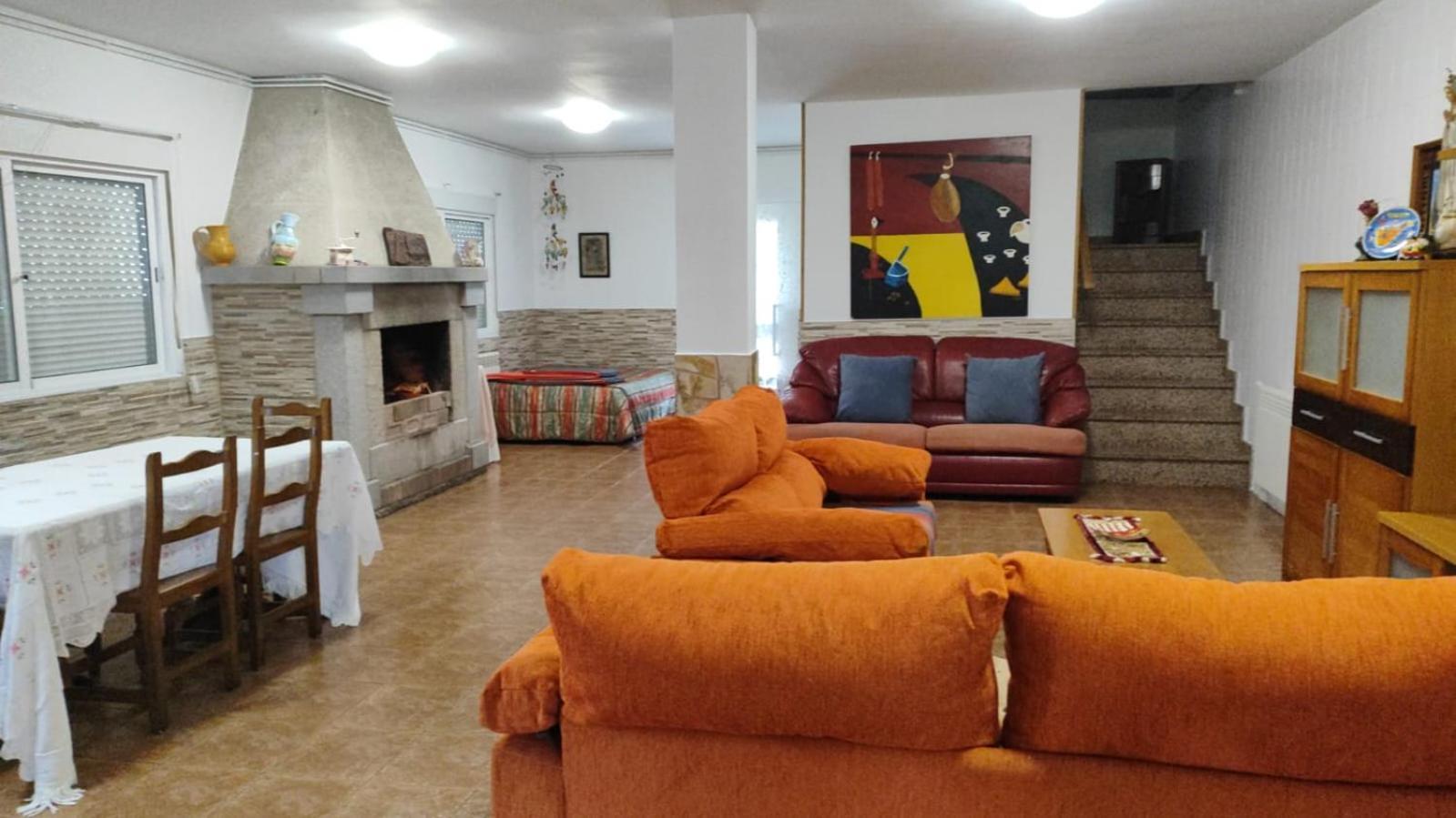 Casa De Campo Tranquila En Vilar Cerca De Santiago Touro Eksteriør billede